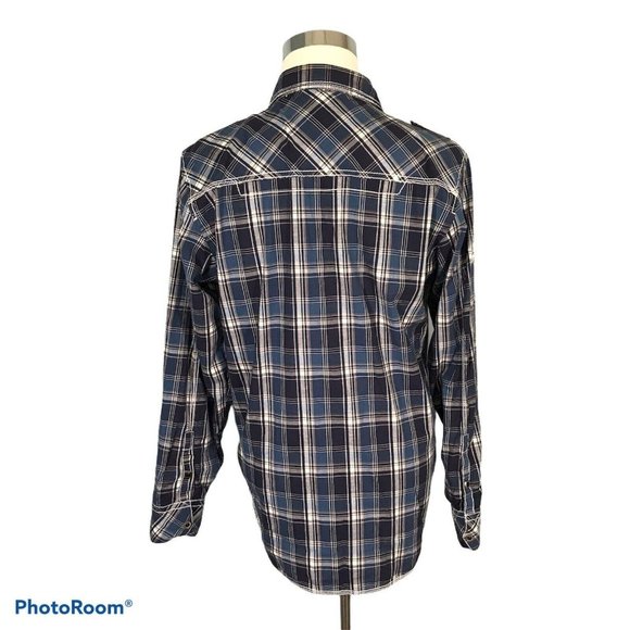 Buckle Black Label Men's Shirt L Large Slim Fit - Picture 2 of 10